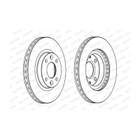 Гальмівний диск FERODO DDF2327C Фото