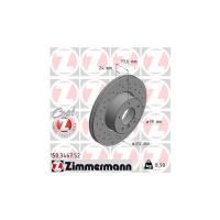 Гальмівний диск ZIMMERMANN 150.3467.52 Фото