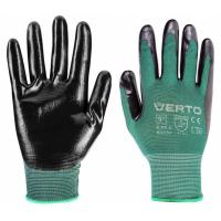 Защитные перчатки Verto нітрилові покриттям, р. 9 Фото