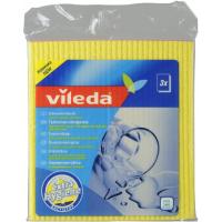 Салфетки для уборки Vileda влаговпитывающие 3 шт. Фото