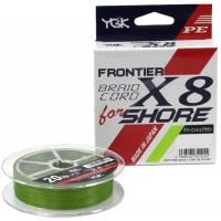 Шнур YGK Frontier Braid Cord X8 150m Green 1.5/0.205mm 25lb Фото