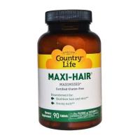 Витаминно-минеральный комплекс Country Life Комплекс для Роста и Укрепления Волос, Maxi-Hair, Фото