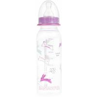 Пляшечка для годування Baby-Nova Декор 240 мл Рожевий Фото