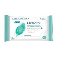 Салфетки для интимной гигиены Lactacyd антибактериальные 15 шт. Фото