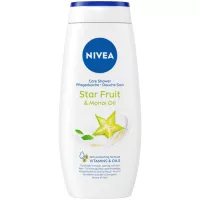 Гель для душу Nivea Крем і карамболь з олією моної 250 мл Фото