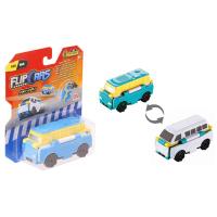 Машина Flip Cars 2 в 1 Автобус і Мікроавтобус Фото
