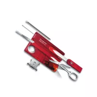 Мультитул Victorinox SwissCard Lite Transparent Red Фото