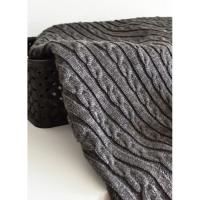 Плед Прованс Soft косы Графит 140x180 см Фото