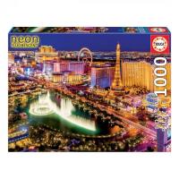 Пазл Educa неоновые Лас-Вегас 1000 элементов Фото