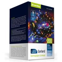 Гирлянда ColorWay LED 200 20м 8 функций Color 220V Фото