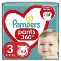 Подгузники Pampers трусики Pampers Pants Розмір 3 (6-11кг) 62 шт Фото