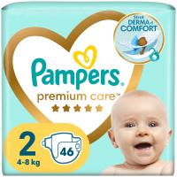 Підгузки Pampers Premium Care Розмір 2 (4-8 кг) 46 шт Фото