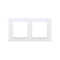 Рамка Simon 2x, белая Фото