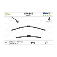 Щітка склоочисника Valeo 574645 Фото