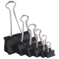 Биндер металлический H-Tone 32 мм, 12 шт, черные Фото