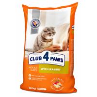 Сухий корм для кішок Club 4 Paws Преміум. З кроликом 14 кг Фото