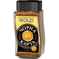 Кофе Чорна карта растворимая 95г "Gold" Фото