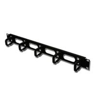 Кабельний організатор Conteg 19" 1U 40х50 пластмасові скоби black Фото