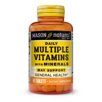 Мультивитамин Mason Natural Мультивитамины и минералы на каждый день, Daily Mu Фото
