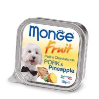 Консервы для собак Monge DOG FRUIT свинина с ананасом 100 г Фото
