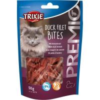 Лакомство для котов Trixie Premio Duck Filet Bites филе утки сушеное 50 г Фото
