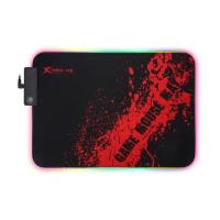 Коврик для мышки Xtrike ME MP-602 RGB lighting Black/Red Фото