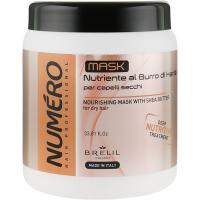 Маска для волос Brelil Numero питательная с маслом карите и авокадо 1 л Фото