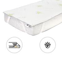 Наматрасник MirSon №1045 Alberto Тенсель (Modal) Aloe Vera 70х190 см Фото