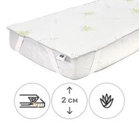 Наматрасник MirSon №1051 Alberto Тенсель (Modal) Strong Aloe Vera 180 Фото