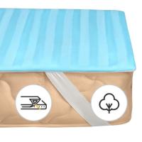 Наматрасник MirSon Valentino Cotton 422 90x200 см Фото