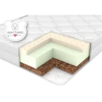 Матрац Верес Latex Bio+ Air 190 х 80 х 14 см Фото