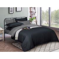 Постельное белье MirSon SatinStripe 30-0021+ 30-0011 Latifa 175х210 Двуспа Фото