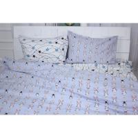 Постільна білизна MirSon Бязь Ranforce Elite 17-0527 Bunnies 110х140 Фото