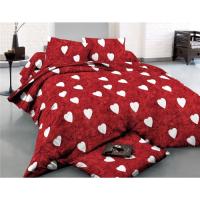 Постельное белье MirSon Сатин 22-1275 Marble heart Семейный 160x220 Фото