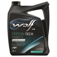 Моторна олива Wolf OFFICIALTECH 5W30 C2 5л Фото