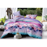 Простынь MirSon Сатин Premium 22-1117 Linda 180х220 см Фото