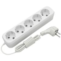 Сетевой удлинитель Electrum C-ES-1792 2.0m 5 роз, white Фото