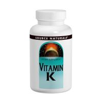 Вітамін Source Naturals Витамин К 500мкг, 200 таблеток Фото