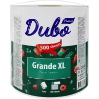 Паперові рушники Диво Premio Grande XL 2 шари 500 відривів 1 рулон Фото
