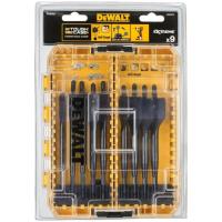 Набір свердл DeWALT перових EXTREME IMPACT по дереву, 9 шт, кейс Tough Фото