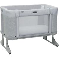 Кроватка Chicco Next2Me Forever 3 в 1 Сіре Фото