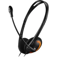 Навушники Canyon HS-01 Black-Orange Фото
