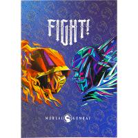 Блокнот Kite планшет Mortal Kombat A5, 50 аркушів, клітинка Фото