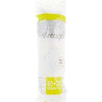 Ватные диски Vintage Cotton 80+20 шт. Фото