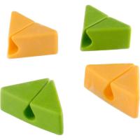 Держатель для кабеля Extradigital CC-965 Cable Clips, Green/Orange Фото