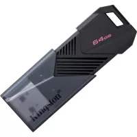 USB флеш накопичувач Kingston 64GB DataTraveler Exodia Onyx USB 3.2 Gen 1 Black Фото