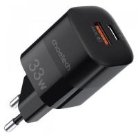 Зарядний пристрій Choetech GaN USB-A/USB-C 33W QC3.0/PD/PPS Фото