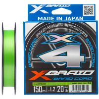 Шнур YGK X-Braid Braid Cord X4 150m 3.0/0.296mm 40lb/18.0kg Фото