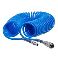 Пневматический шланг Airkraft 15 м спиральный полиуретановый 8*12мм (PROFI) Фото