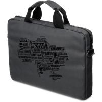 Сумка для ноутбука Vinga 15.6" NB1502 Gray, black print Фото